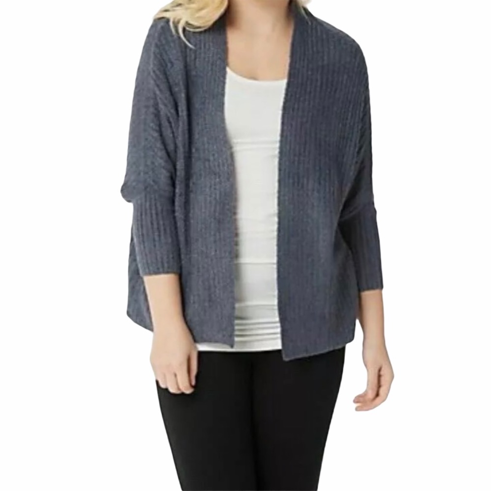 Barefoot Dreams CozyChic Lite Ribbed Shrug Cardi Size Small/Medium